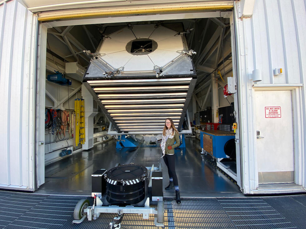 Visiting the SDSS 2.5m telescope at Apache Point Observatory - Fall 2019