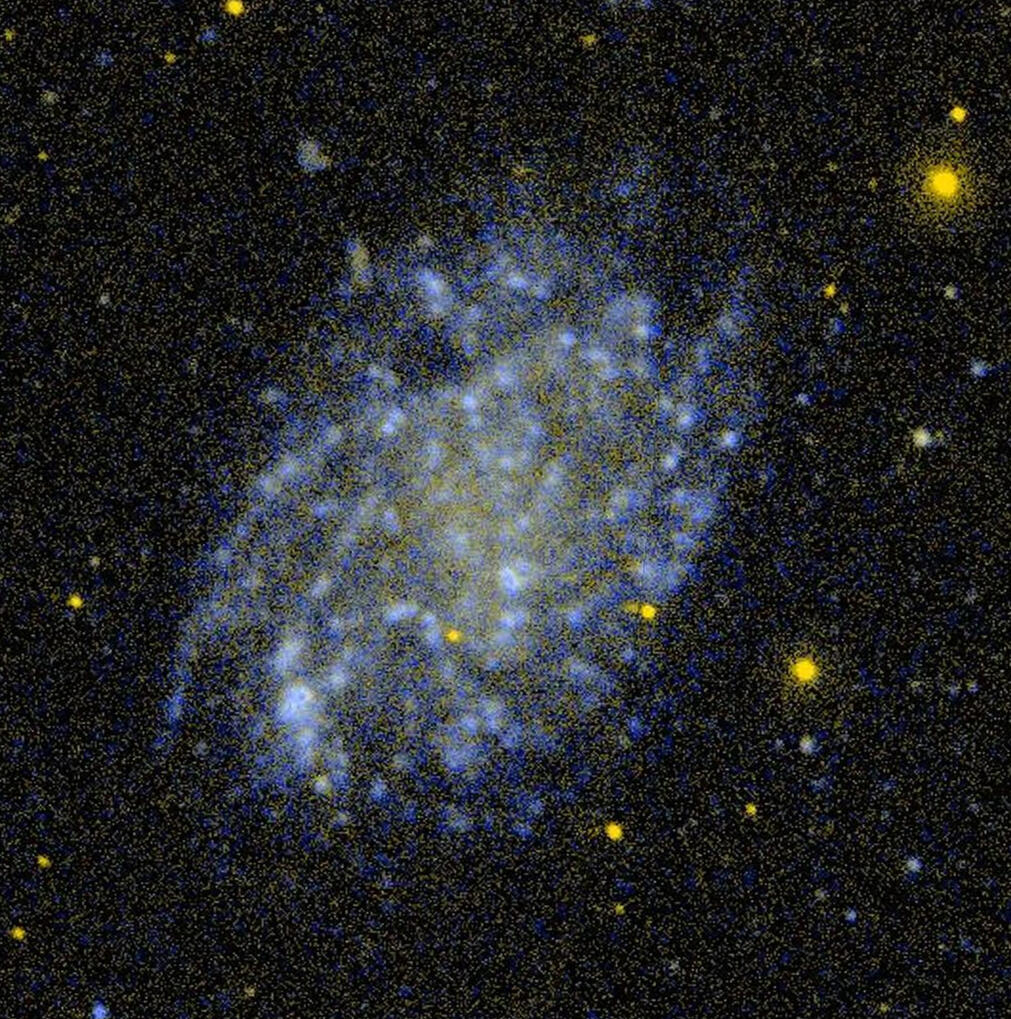 Low surface brightness galaxy, NGC 45, GALEX